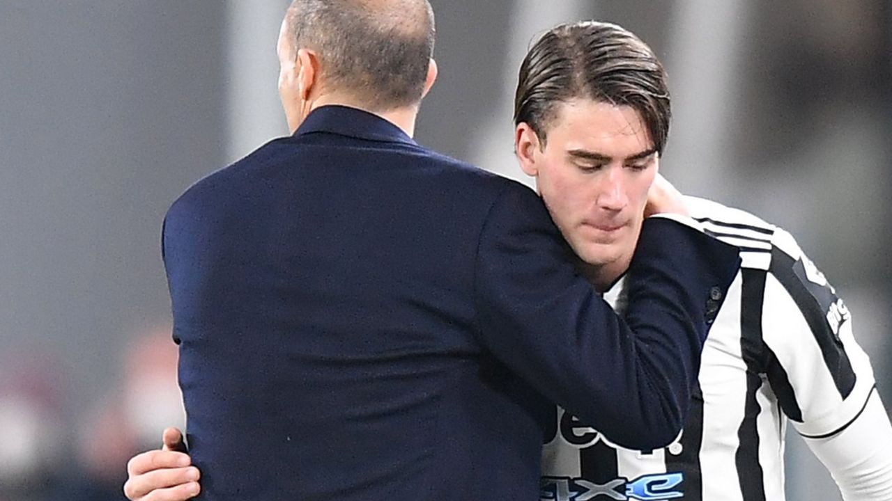 Dušan Vlahović i Masimilijano Alegri