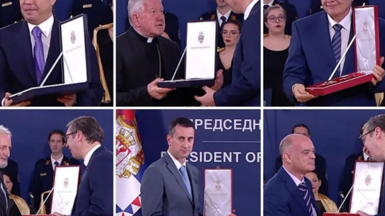 Vučić dodeljuje ordenje