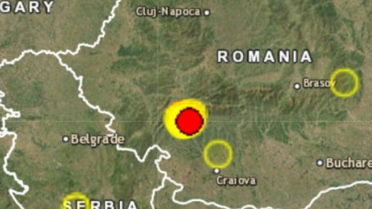 rumunija zemljotres 