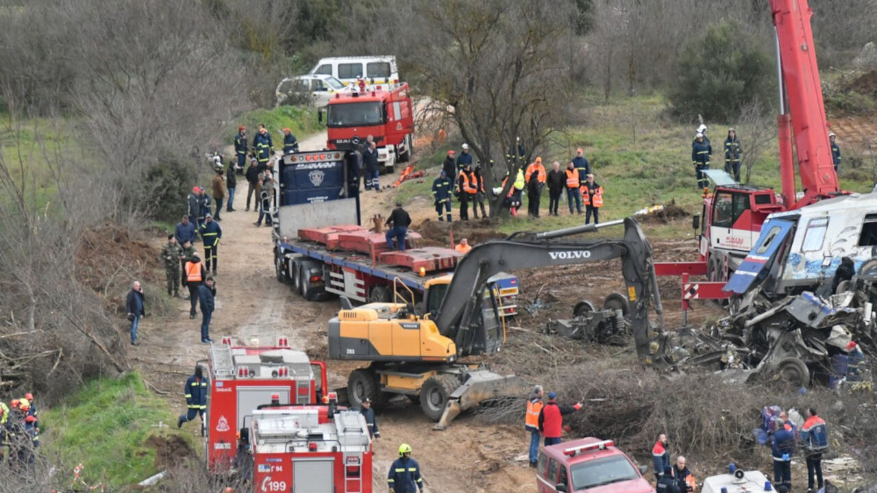 Sudar vozova u Grčkoj