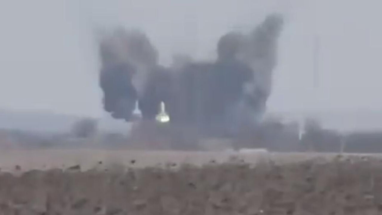 Ruski napad bombom teškom 1.500 kg 