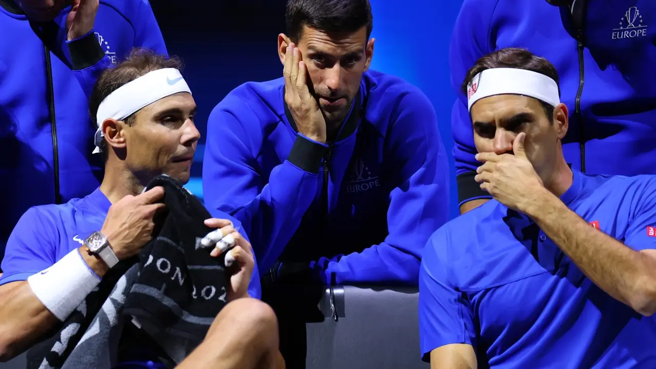 Rafael Nadal, Novak Đoković i Rodžer Federer