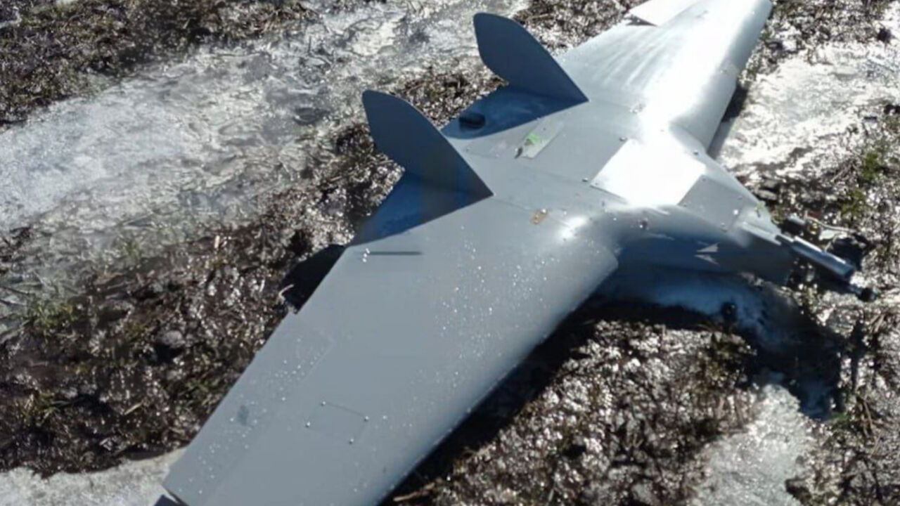 Ostaci ukrajinskog drona Tu-141 Striž