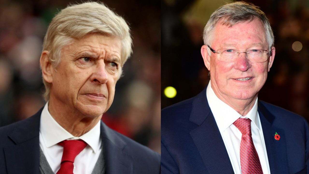 Arsen Venger i Aleks Ferguson