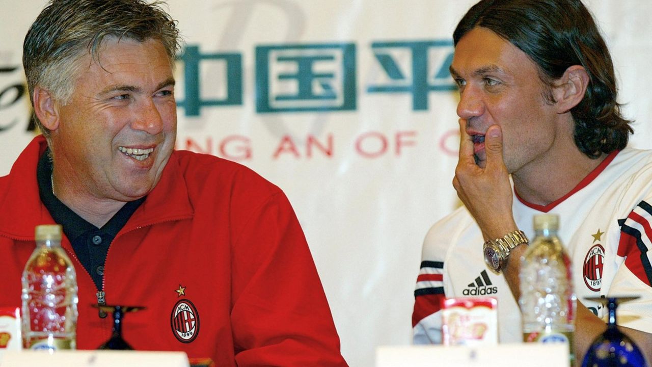 Karlo Anćeloti i Paolo Maldini