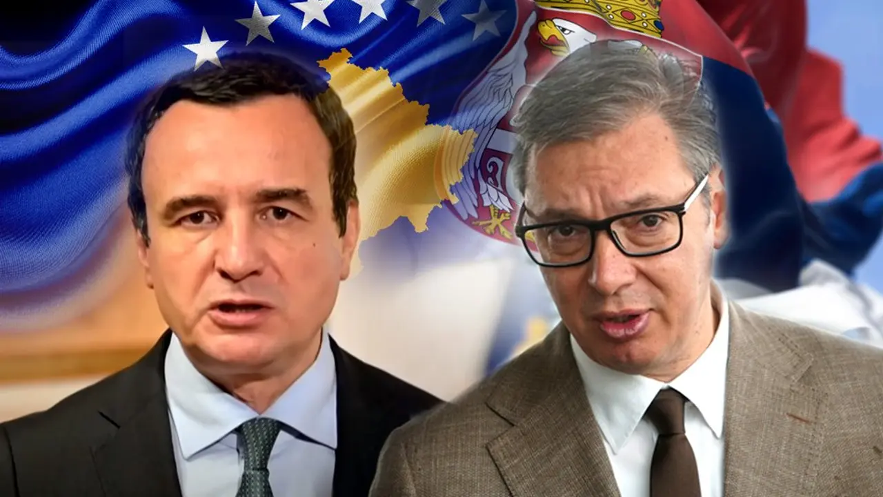 Aljbin Kurti i Aleksandar Vučić