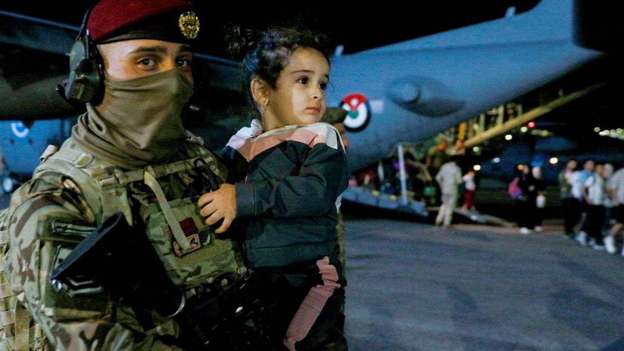 Jordan, Sudan, Evakuacija civila iz Sudana