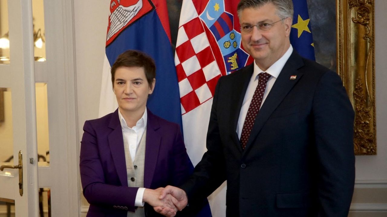 Ana Brnabić i Andrej Plenković