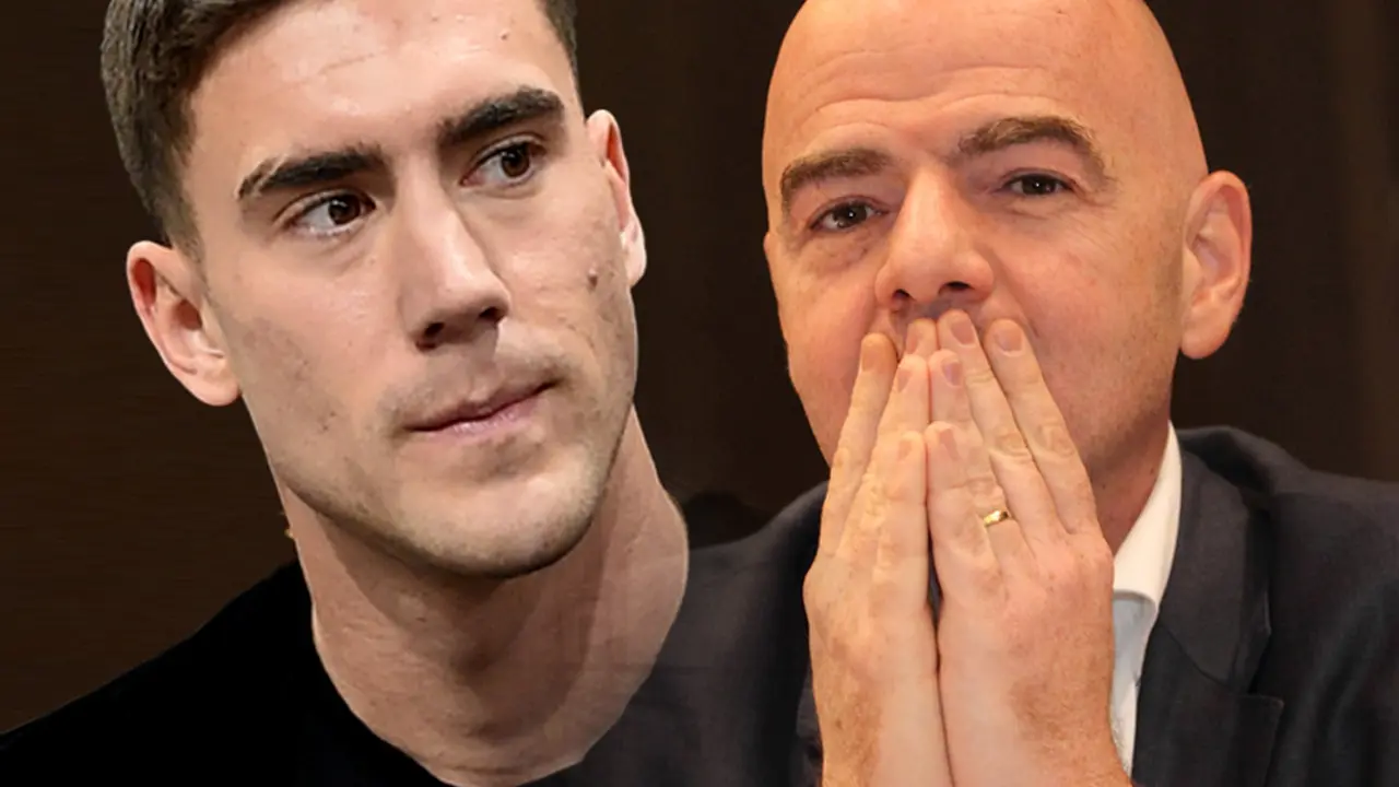 Dušan Vlahović i Đani Infantino