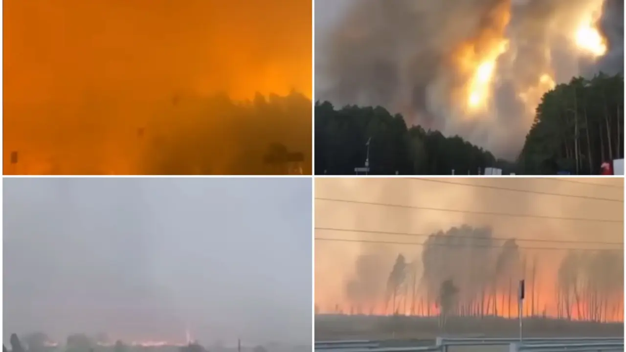 požar, Rusija