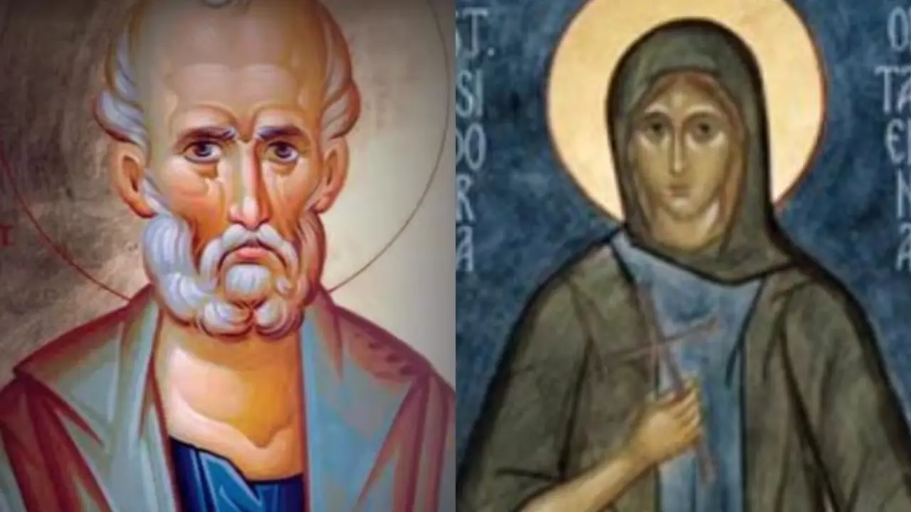 Sveti Simeon Zilot i prepodobna Isidora Jurodiva