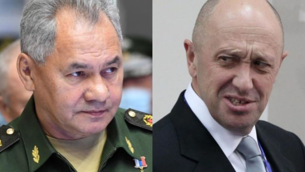 Sergej Šojgu i Jevgenij Prigožin