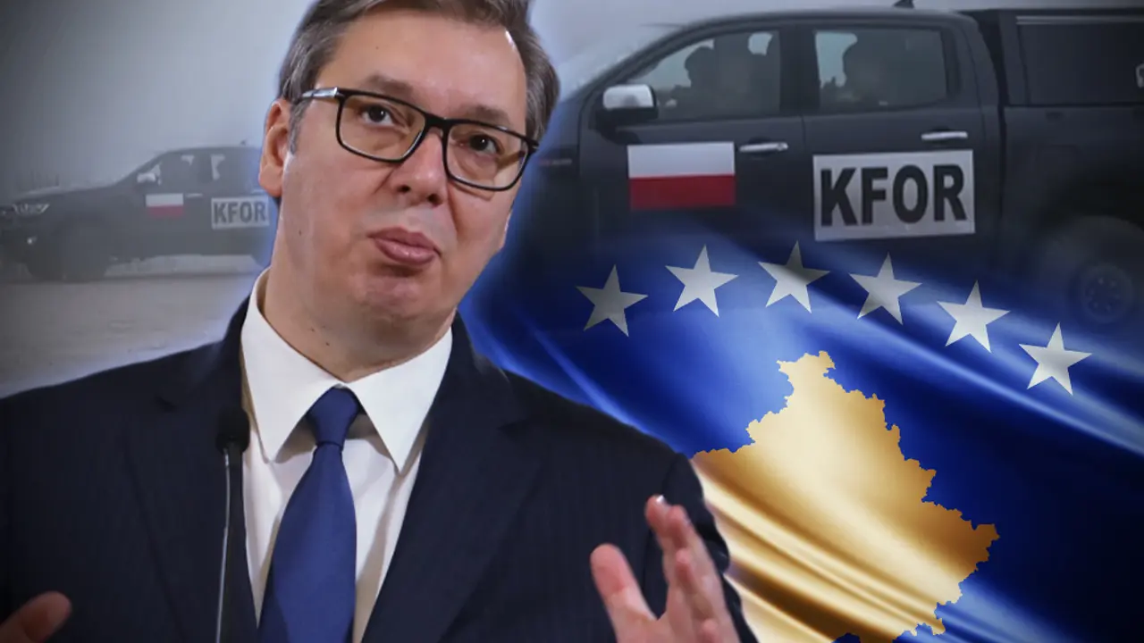 Aleksandar Vučić, Kosovo, KFOR