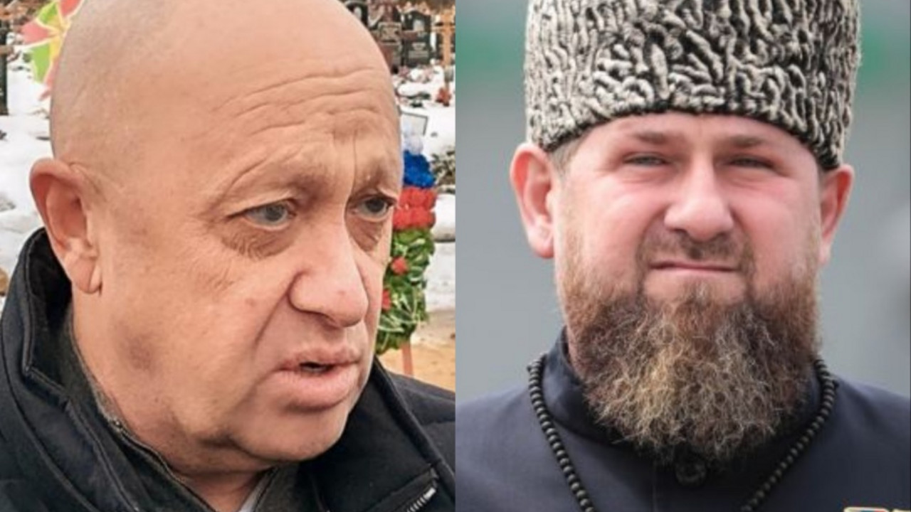 Jevgenij Prigožin i Ramzan Kadirov