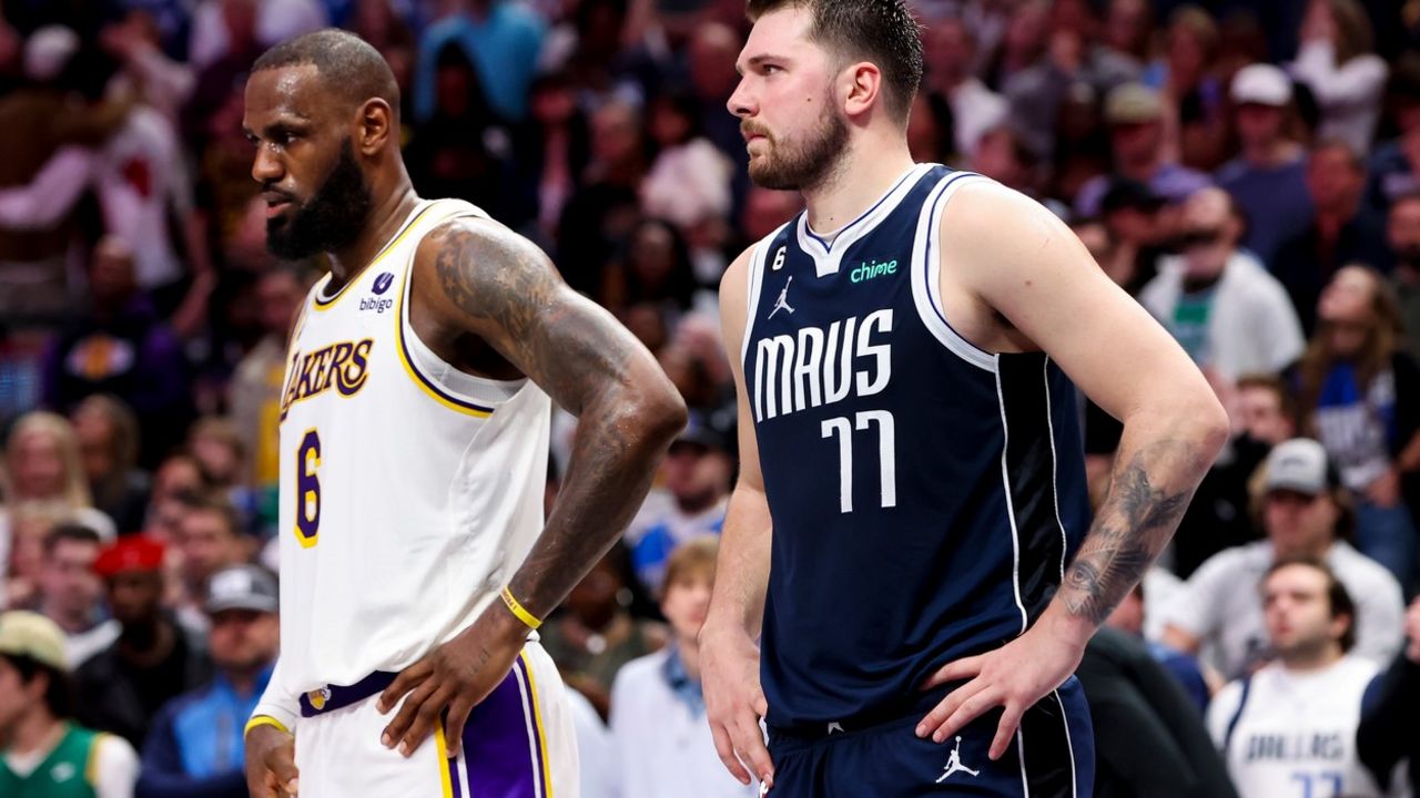 Lebron Džejms i Luka Dončić