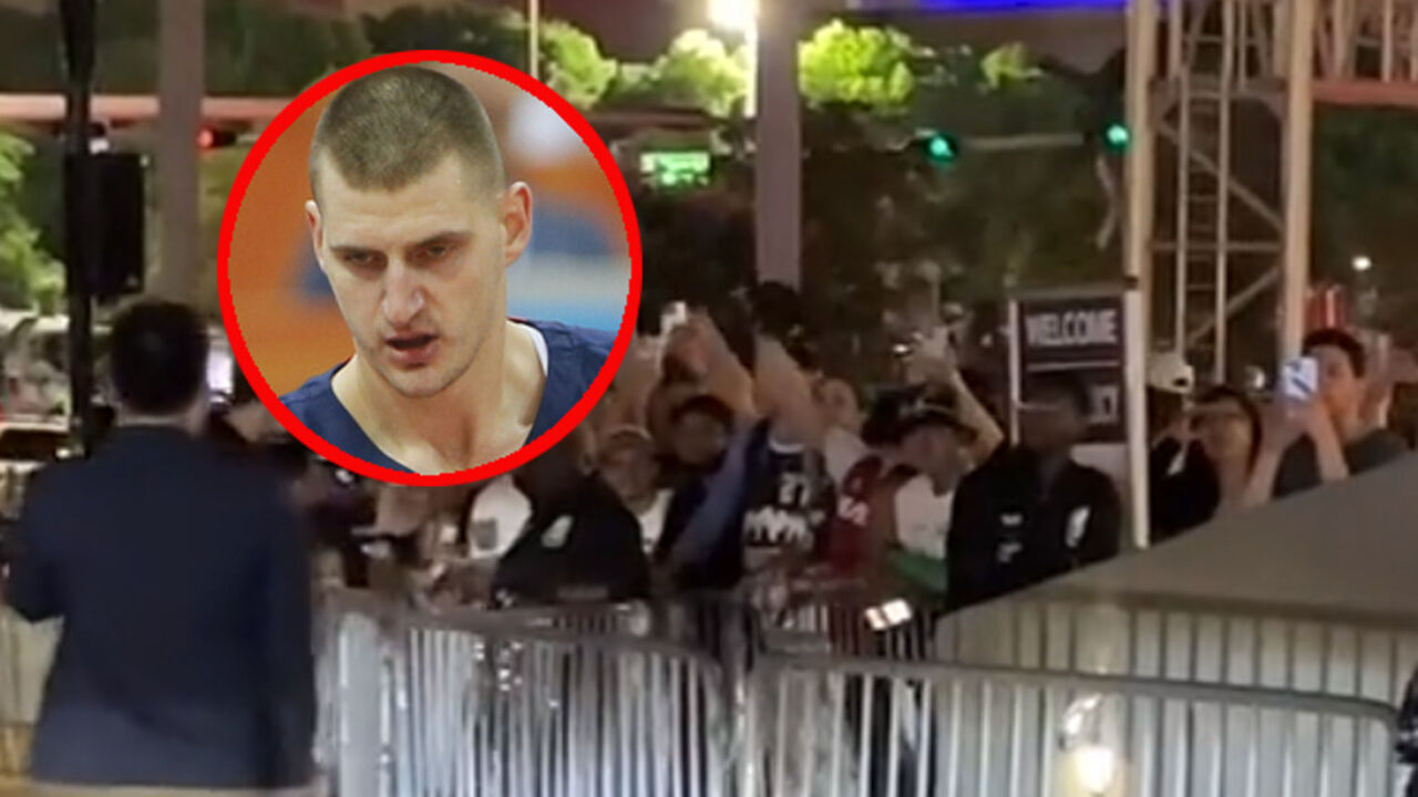 Nikola Jokić, navijači u Majamiju