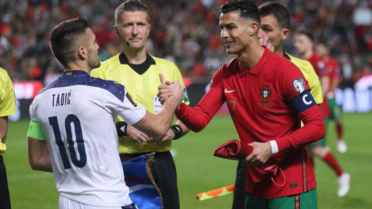 Dušan Tadić i Kristijano Ronaldo