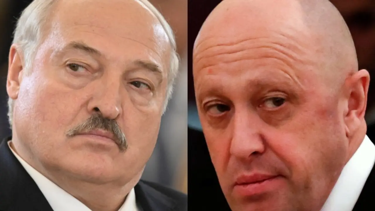 Aleksandar Lukašenko i Jevgenij Prigožin