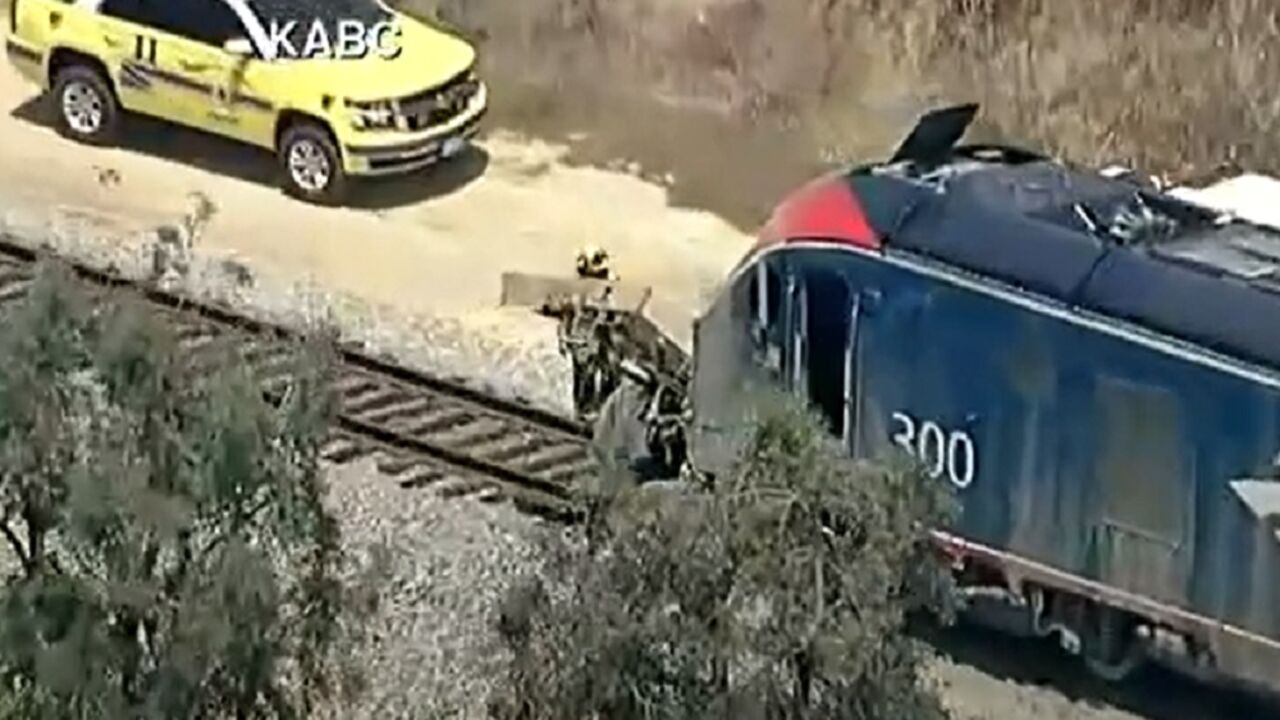 Železnička nesreća u Kaliforniji