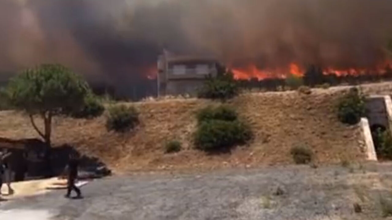 Požar u Grčkoj