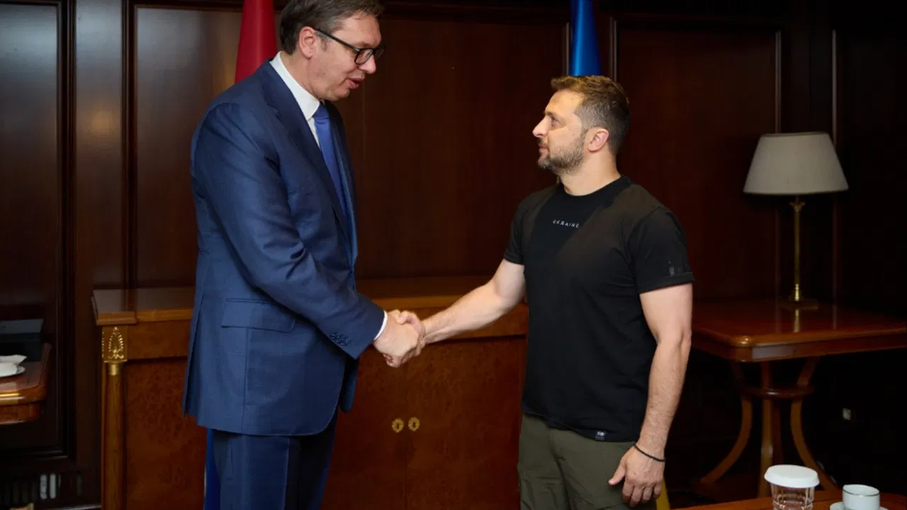 Aleksandar Vučić, Volodimir Zelenski