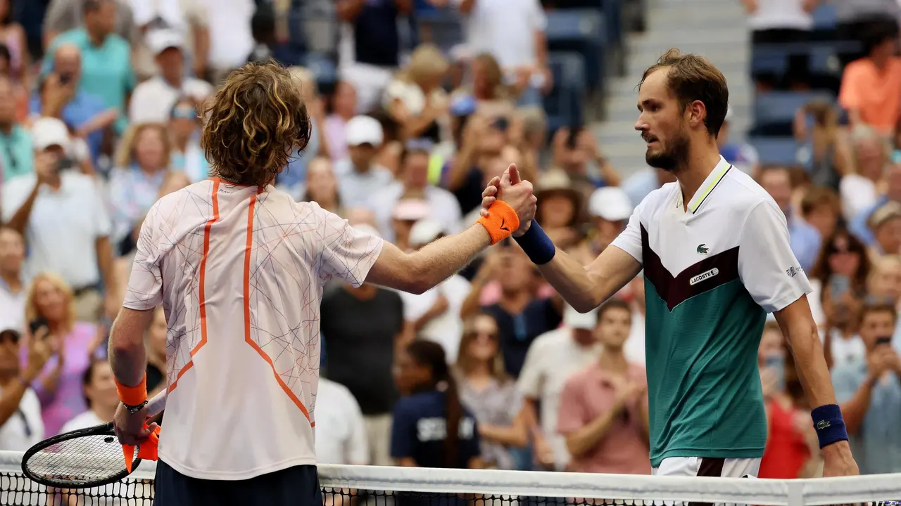 Andrej Rubljov, Danil Medvedev