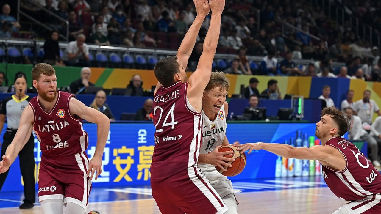 Košarkaška reprezentacija Letonije,Košarkaška reprezentacija Litvanije, 