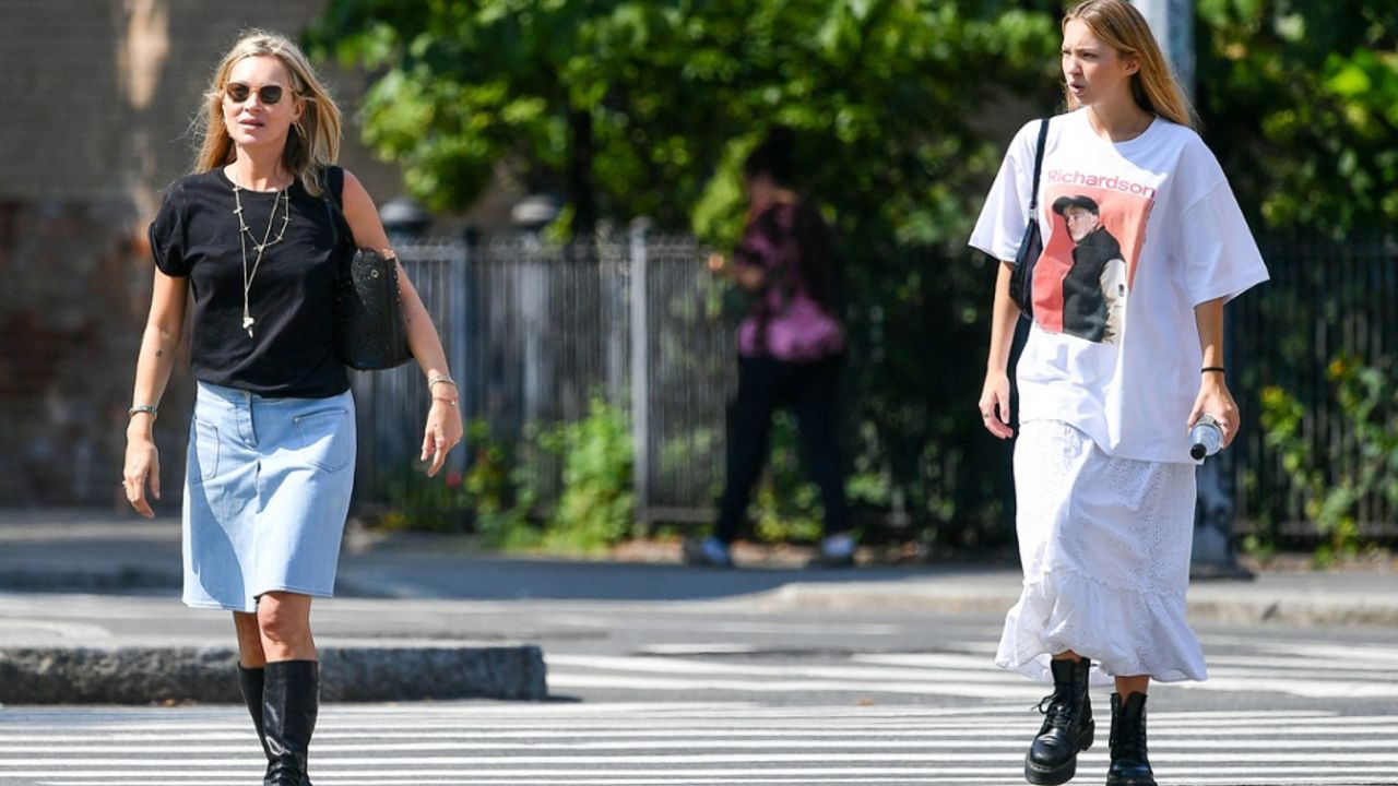 Kejt Mos i njena ćerka