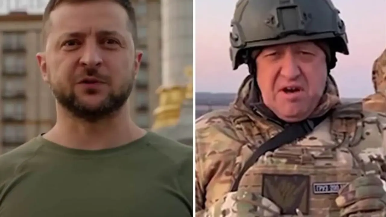 Volodimir Zelenski, Jevgenij Prigožin