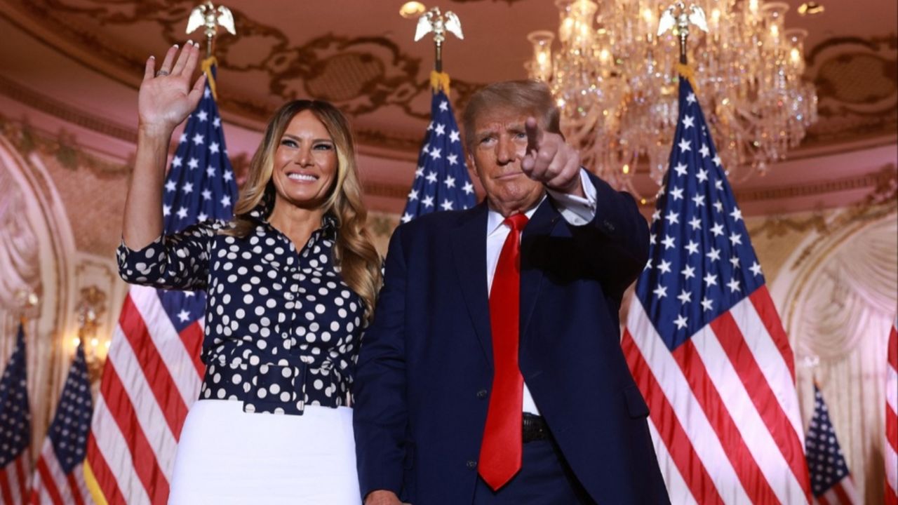 Melanija Tramp, Donald Tramp