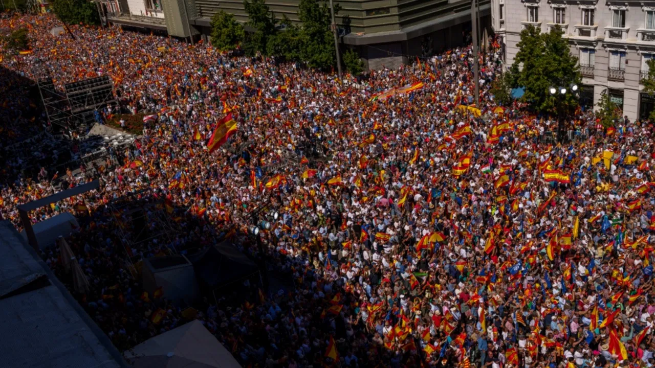 Madrid protest