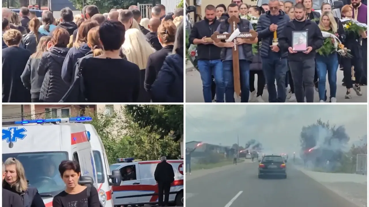 Sahrana ubijenih Srba