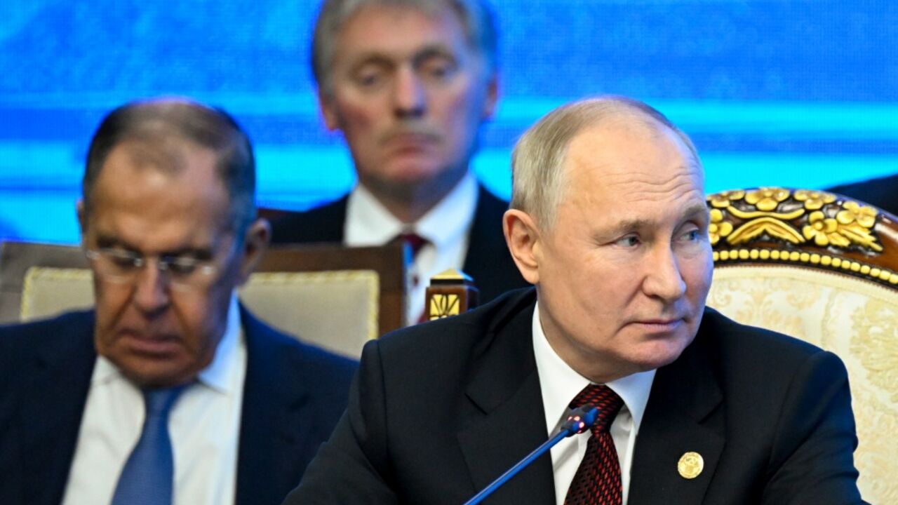 Sergej Lavrov, Vladimir Putin, Dmitrij Peskov