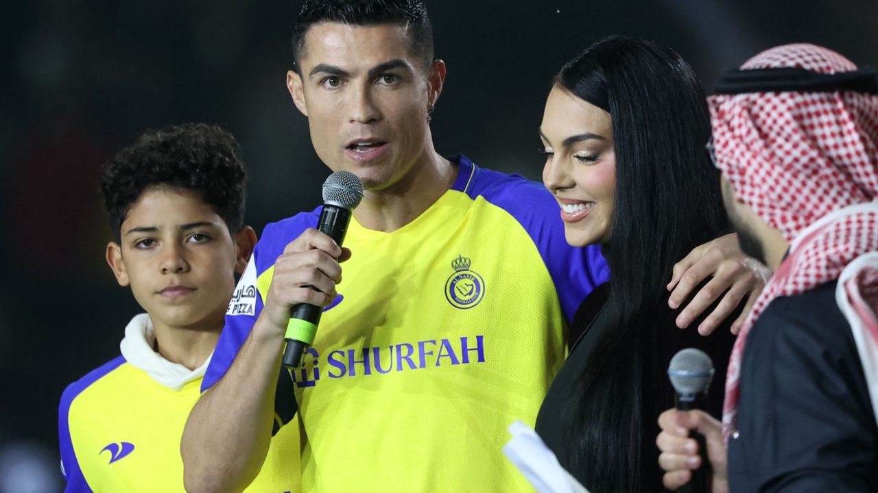 Kristijano Ronaldo sa sinom i Heorhinom