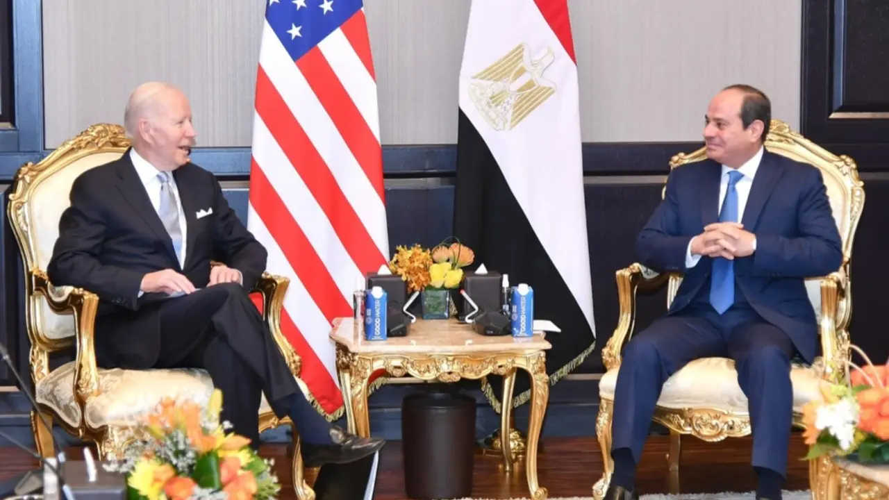 Džozef Bajden i Abdel Fatah el Sisi