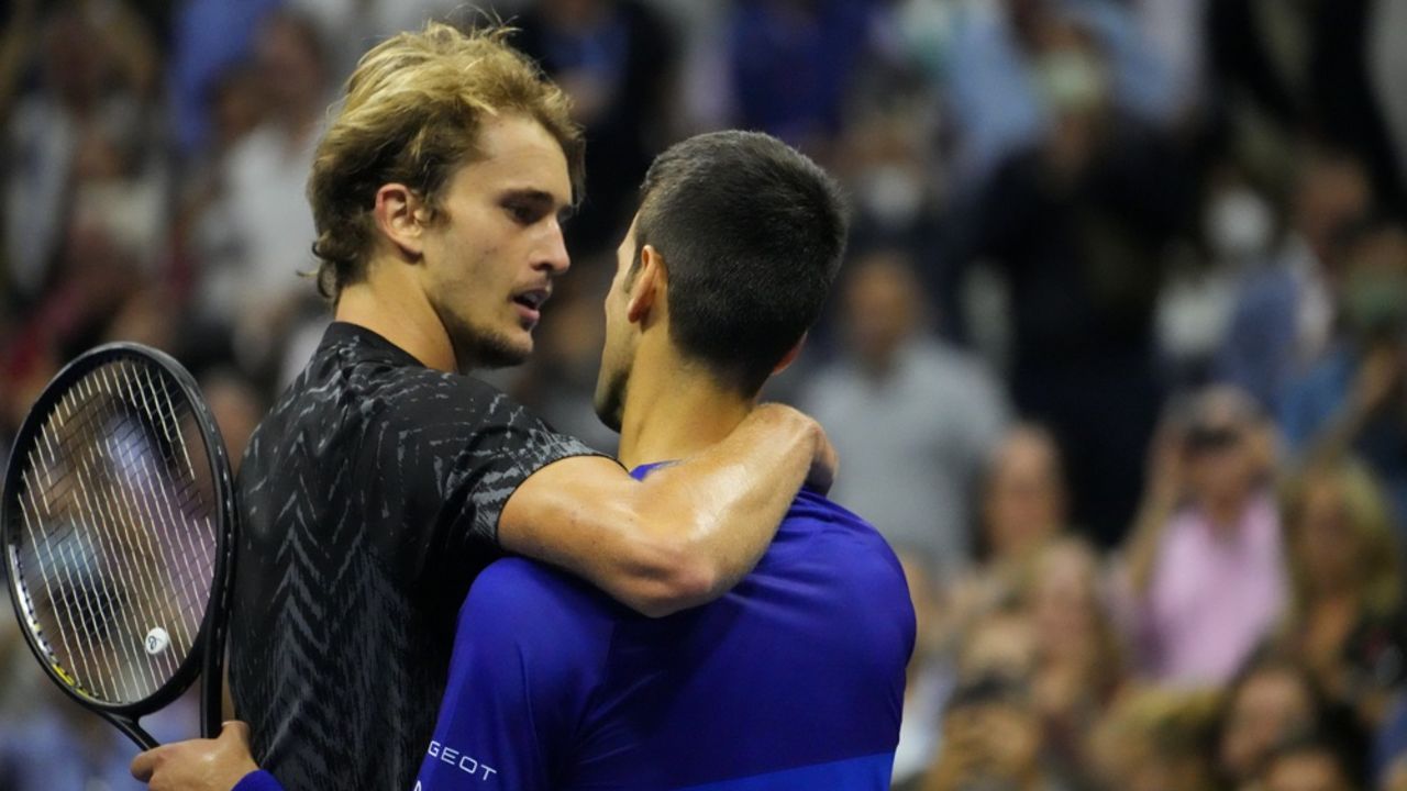 Aleksandar Zverev i Novak Đoković
