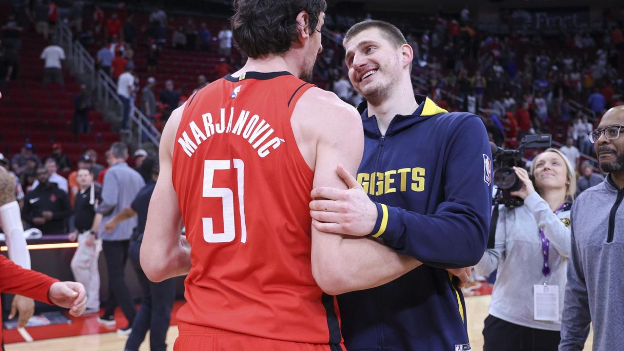 Boban Marjanović i Nikola Jokić