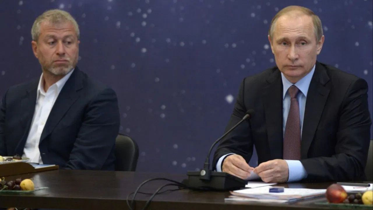 Roman Abramovič i Vladimir Putin