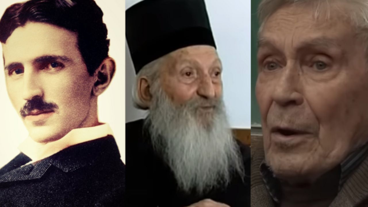 Nikola Tesla, patrijarh Pavle, Vladeta Jerotić