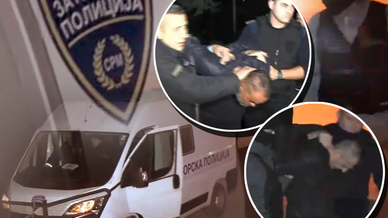 Hapšenje osumnjičenih za ubistvo Vanje Đorčevske