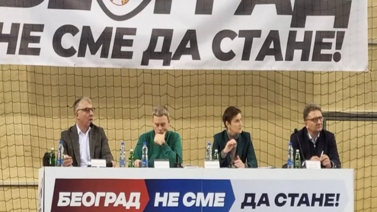 SNS, Aleksandar Vučić - Srbija ne sme da stane