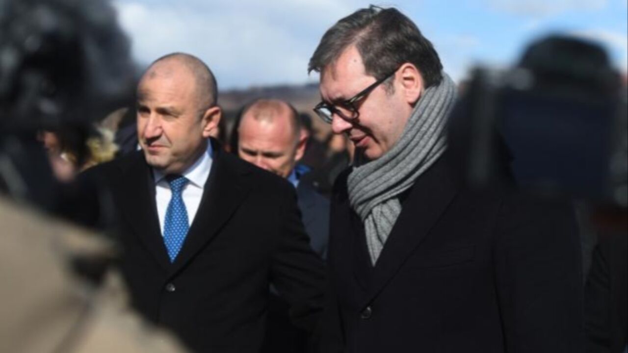 Aleksandar Vučić i Rumen Radev
