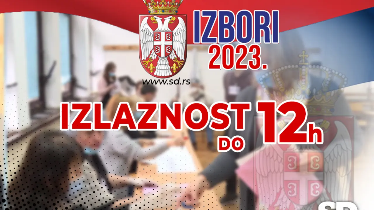 Izlaznost do 12 časova