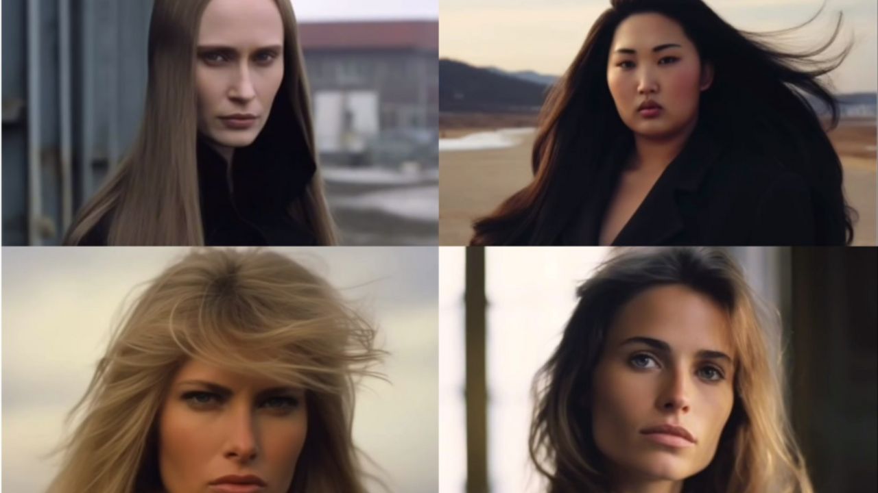 Putin, Kim, Tramp, Makron