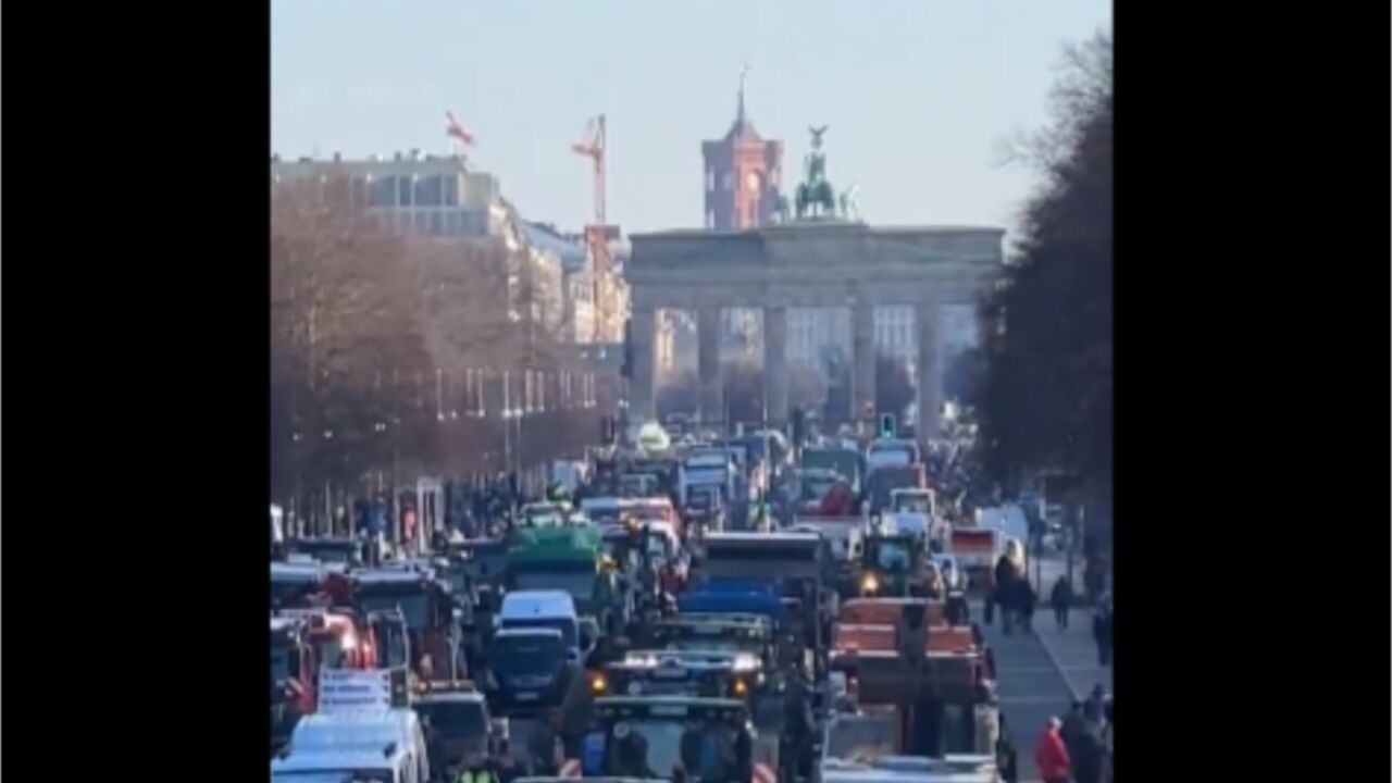 protest poljoprivrednika u Nemačkoj