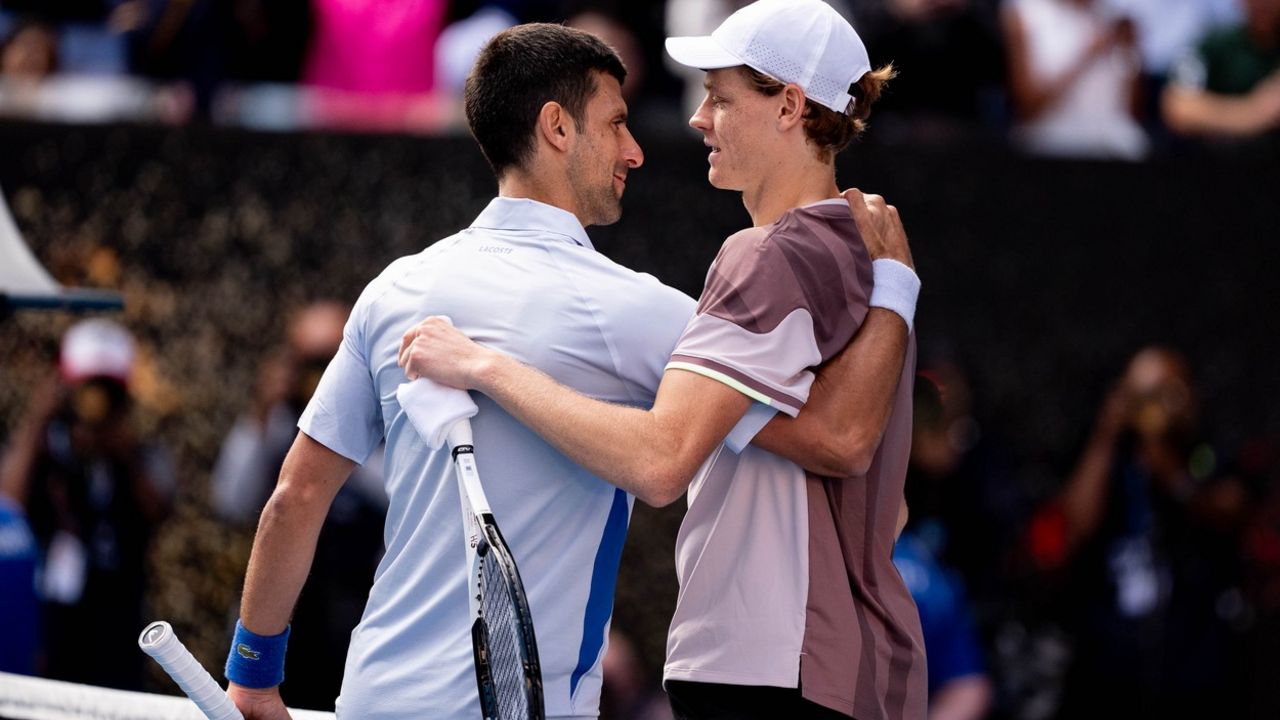 Novak Đoković i Janik Siner
