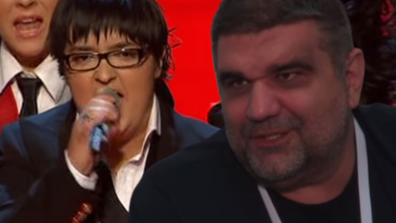 Saša Mirković i Marija Šerifović 