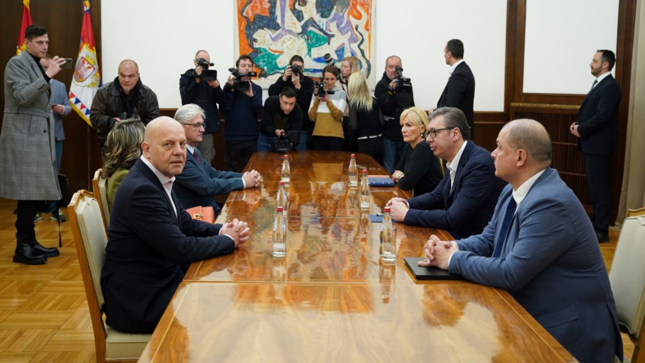 Aleksandar Pavić kod predsednika Srbije
