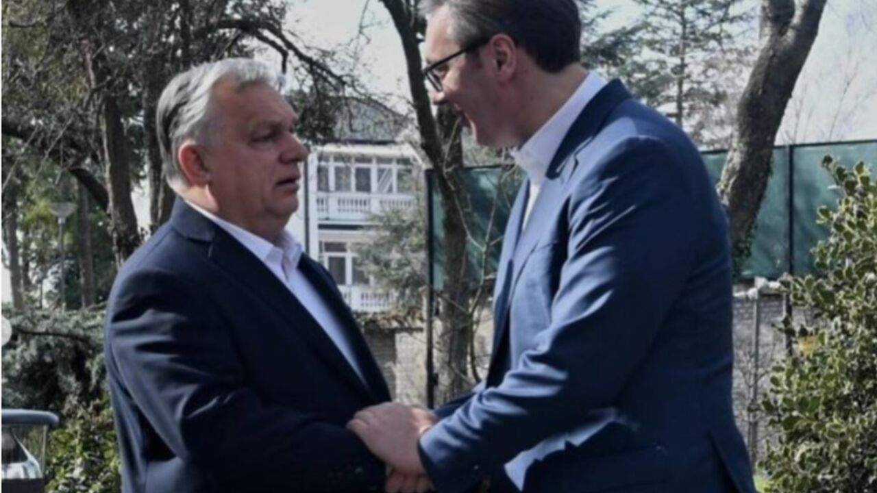 Aleksandar Vučić ugostio Viktora Orbana