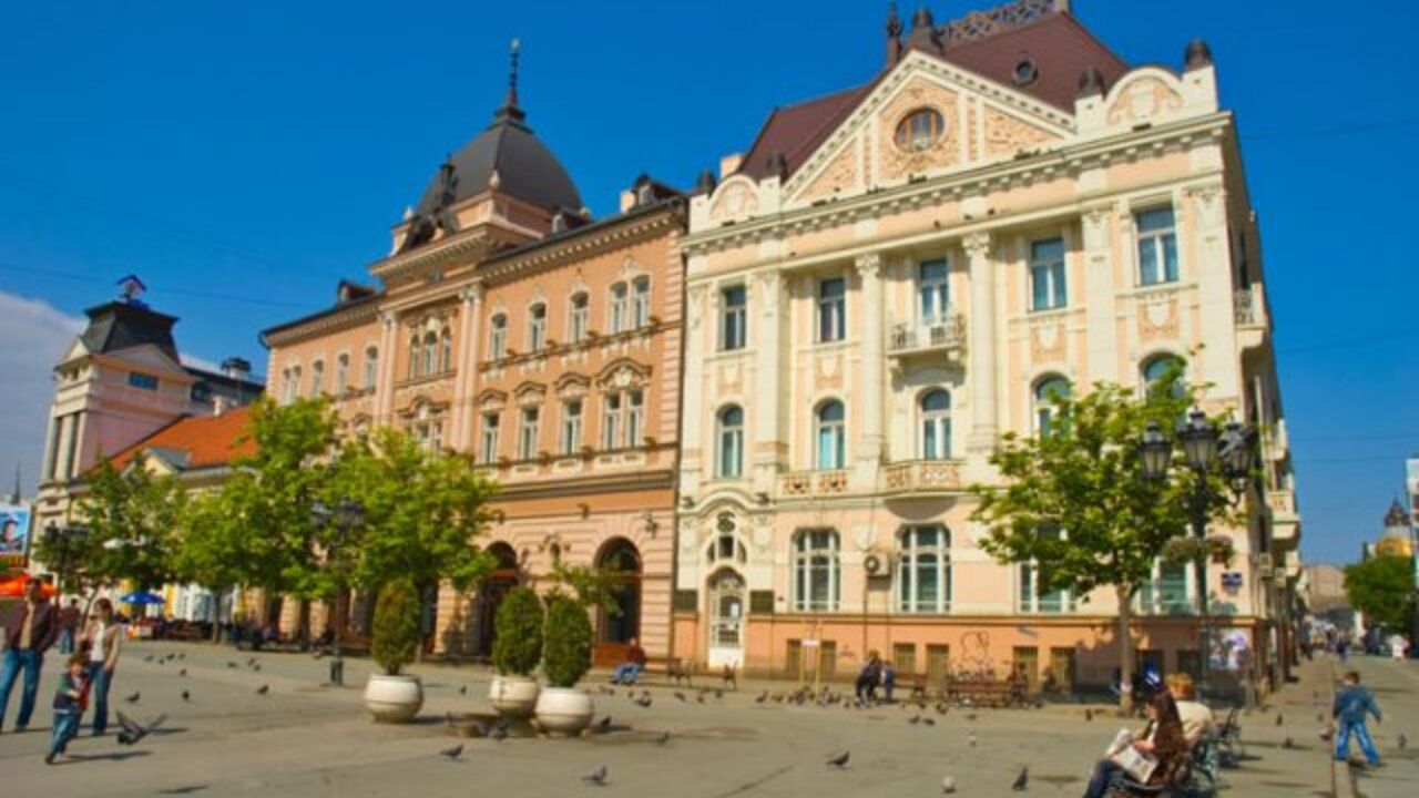 Trg Slobode, centar Novog Sada